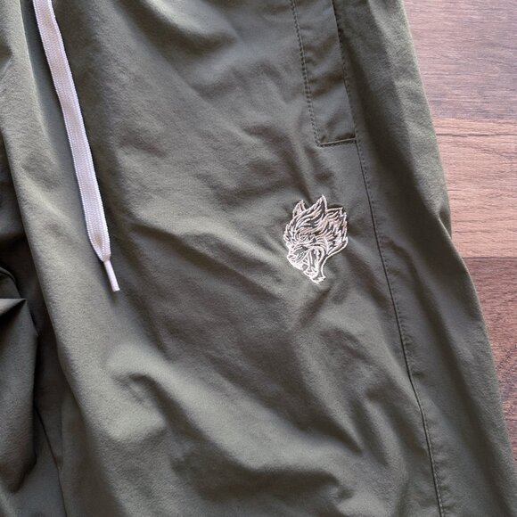 Darc Sport Wolves Club Pants  Medium Olive  Track Sweatpants Joggers Gym Active - Picture 4 of 6